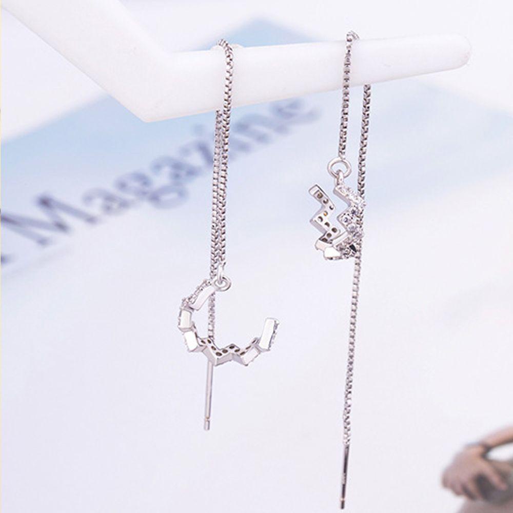 1 Khuyên Đeo Vành Tai Cho Nam Và Nữ|Khuyên Vành Tai Đính Đá Màu Trắng