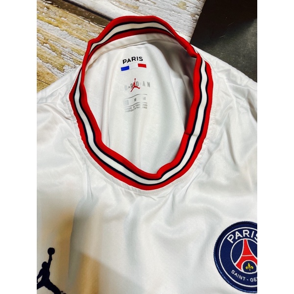 Set Bộ Quần áo thể thao bóng đá nam nữ clb psg vải thái mịn clb psg áo trắng quần trắng logo thêu