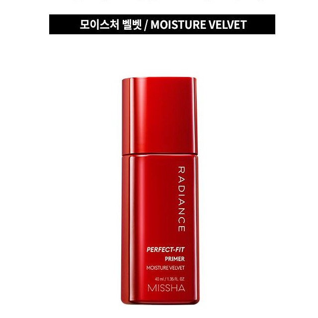 Kem lót Missha Radiance Perfect Fit Primer Moisture Velvet 40ml