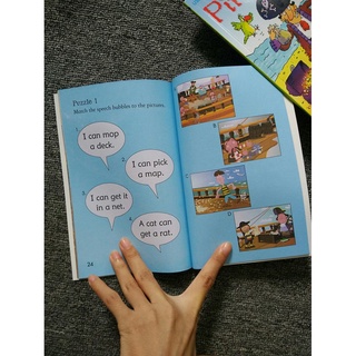 Đồ chơi - Usborne my first reading Xanh- 50q