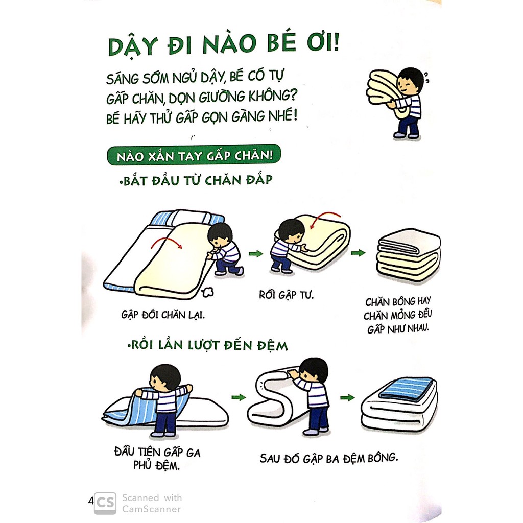 Sách - Cẩm Nang Sinh Hoạt Bằng Tranh Cho Bé Tập 1 Kĩ Năng Sinh Hoạt Thường Ngày (Tái Bản 2019)