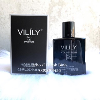 (CHÍNH HÃNG) Nước hoa nam Vilily 25ml No.823
