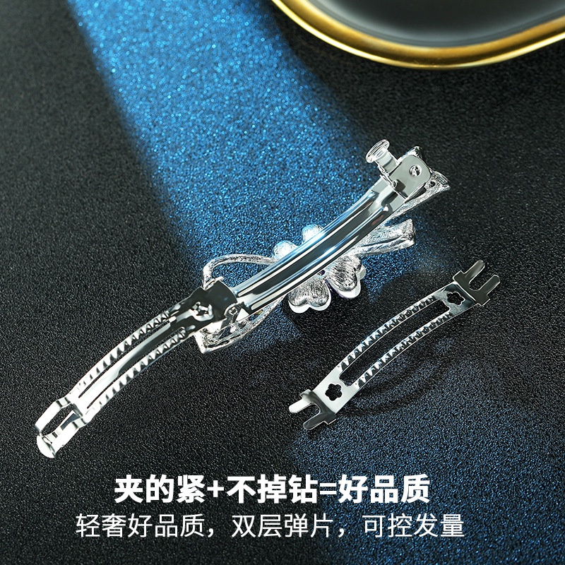 Kẹp Tóc Đính Pha Lê Thời Trang Thanh Lịch