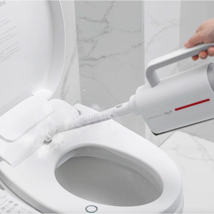 Máy Vệ Sinh Lau Nhà Cửa Hơi Nước Nóng Cầm Tay Deerma ZQ610, Chế Độ Kháng Khuẩn Cao Cấp