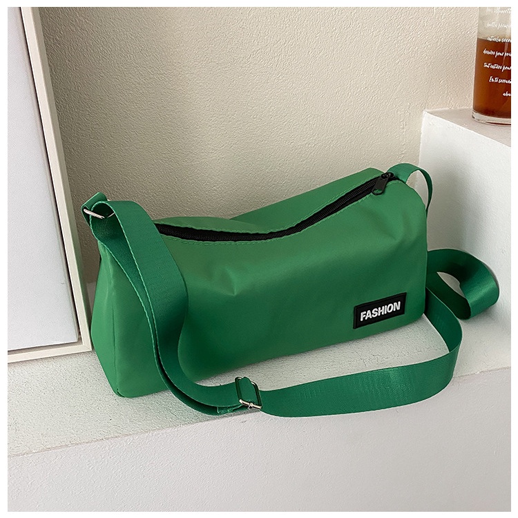 Túi Đeo Vai Hình Trụ Vải Oxford Sức Chứa Lớn Thời Trang Xuân Hè 2022