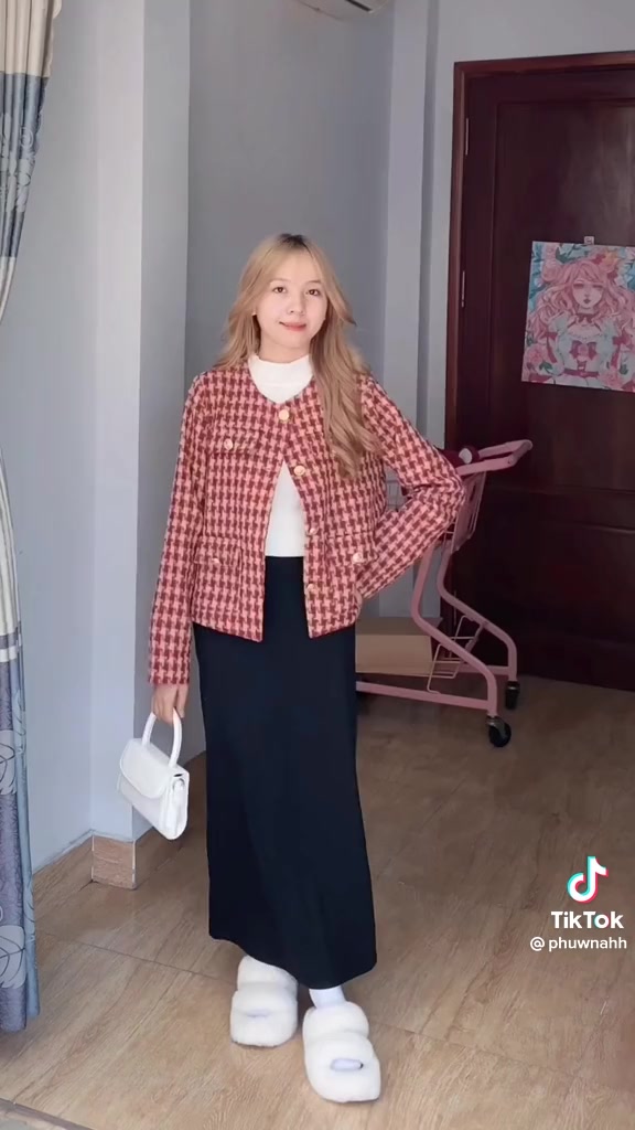 Chân Váy Dáng Dài Nữ Ôm Sát Tôn Dáng Phong Cách Hàn Lên From Xinh MQ66 | BigBuy360 - bigbuy360.vn