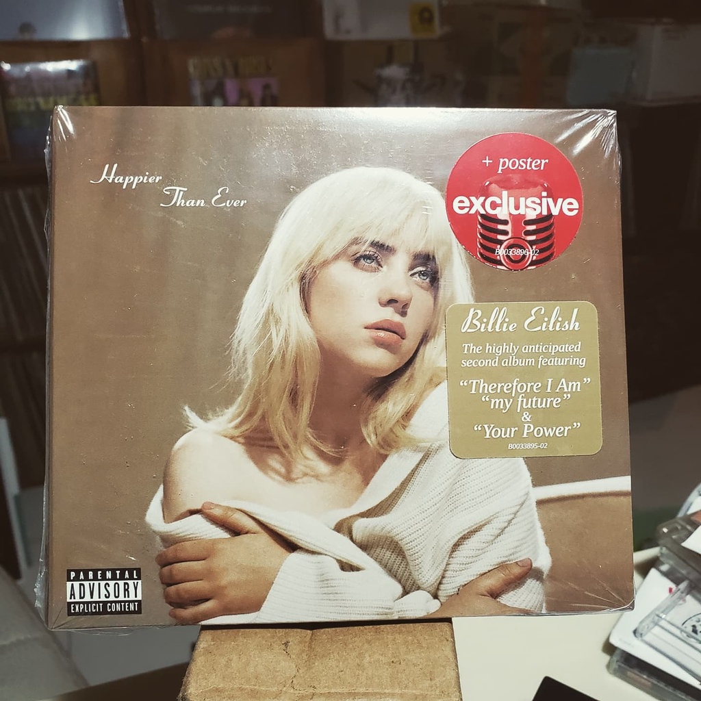 Billie Eilish – Happier Than Ever target cd