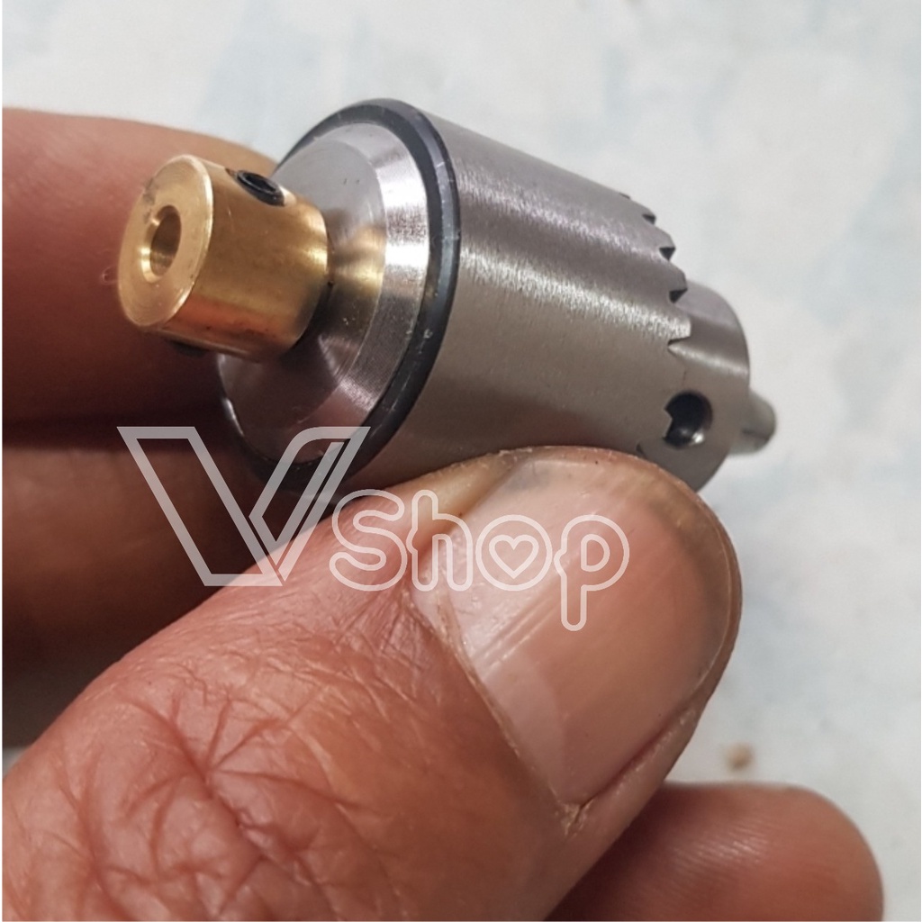 Măng ranh côn, đầu kẹp mũi khoan mini. 0,3mm – 4mm. lỗ cốt trục 3,175mm