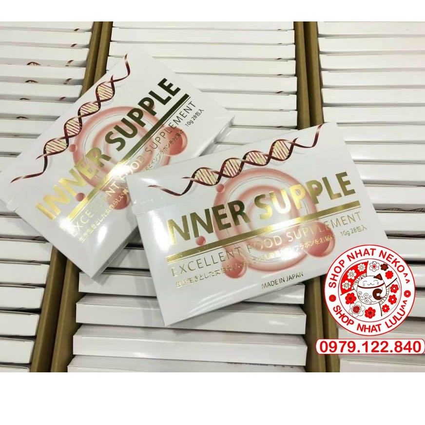 Hộp đựng 28 gói Inner Supple Nhật bản tăng nội tiết tố nữ