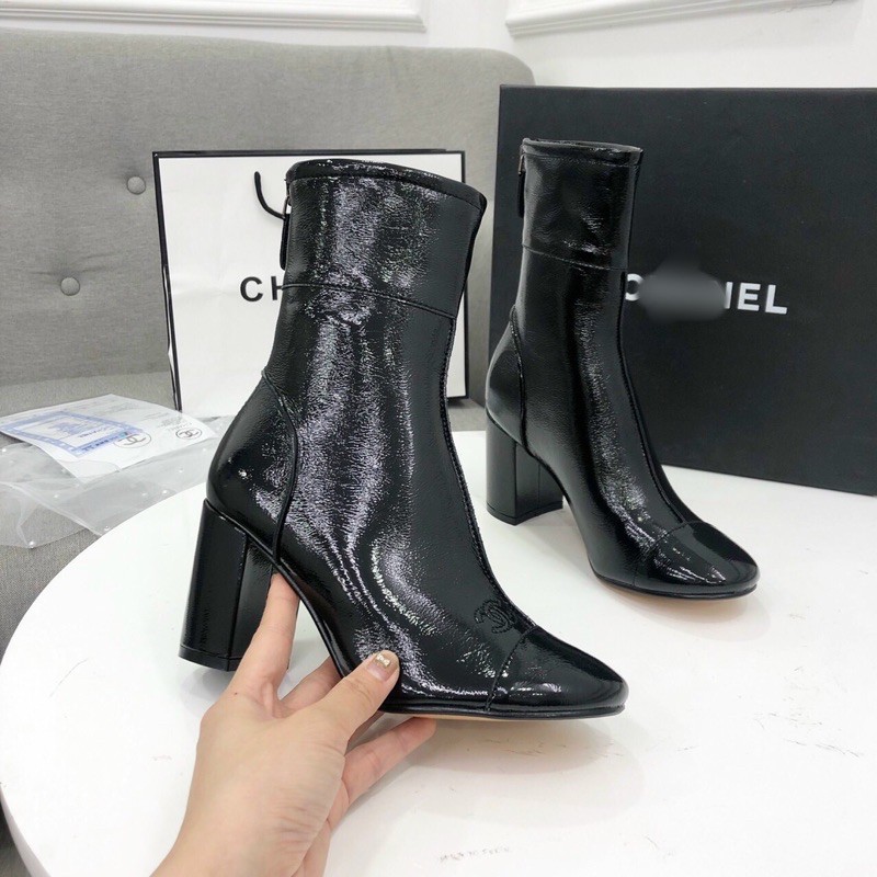 [SIÊU SALE]BỐT DA BÓNG GÓT VUÔNG 8CM HÀNG XỊN FULLBOX | BigBuy360 - bigbuy360.vn