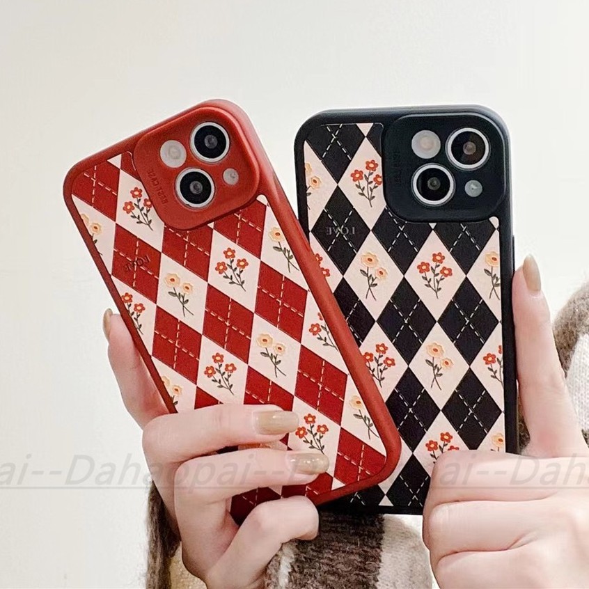 Ốp Điện Thoại Chống Sốc Họa Tiết Hoa Duyên Dáng Cho iPhone 13 Pro 12 11 xs max xr i13