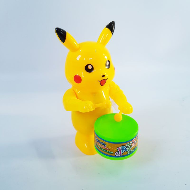 Đồ chơi pikachu đánh trống vặn cót