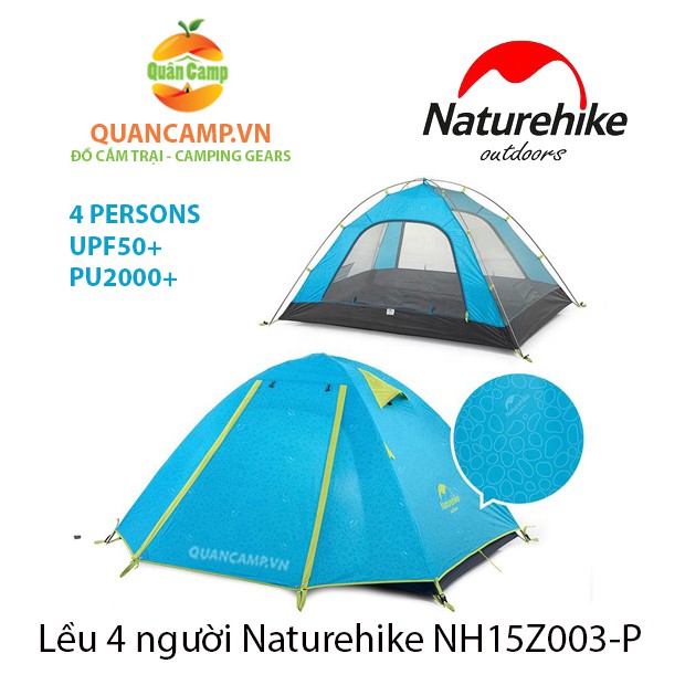 Lều 4 người Naturehike NH15Z003-P