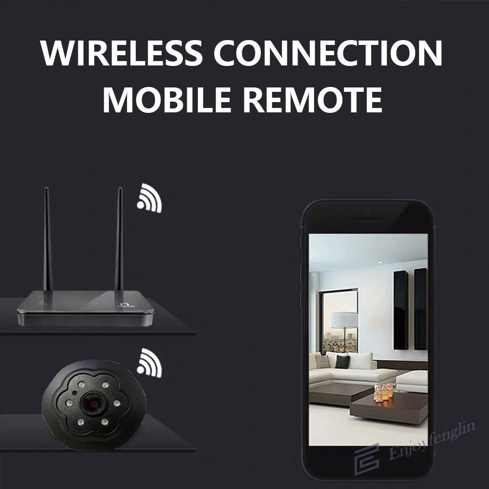 Camera An Ninh Không Dây Kết Nối Wifi Hd Cho Điện Thoại