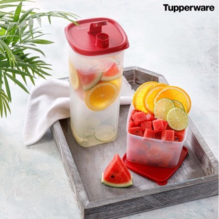 Bình nước Slim 2L Tupperware- Tasty set