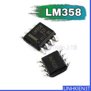 IC khuếch đại thuật toán LM358P LM358 SOP-8 chính hãng