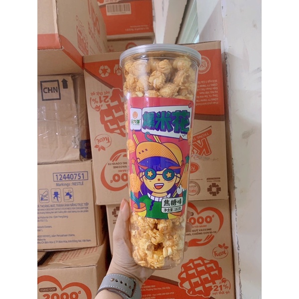 🌽 Bắp rang bơ, caramen chai 400G