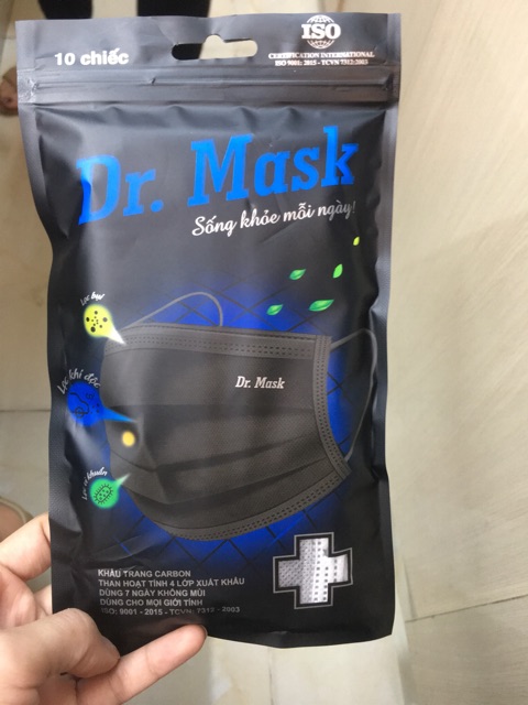 khẩu trang người lớn Dr.Mask ( 10 chiếc / túi)