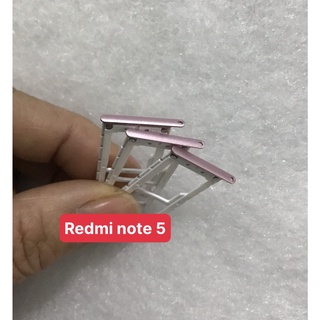 Khay sim xiaomi Redmi Note 5 / note 5 pro lắp chung