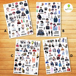 COMBO 50 TỜ STICKER