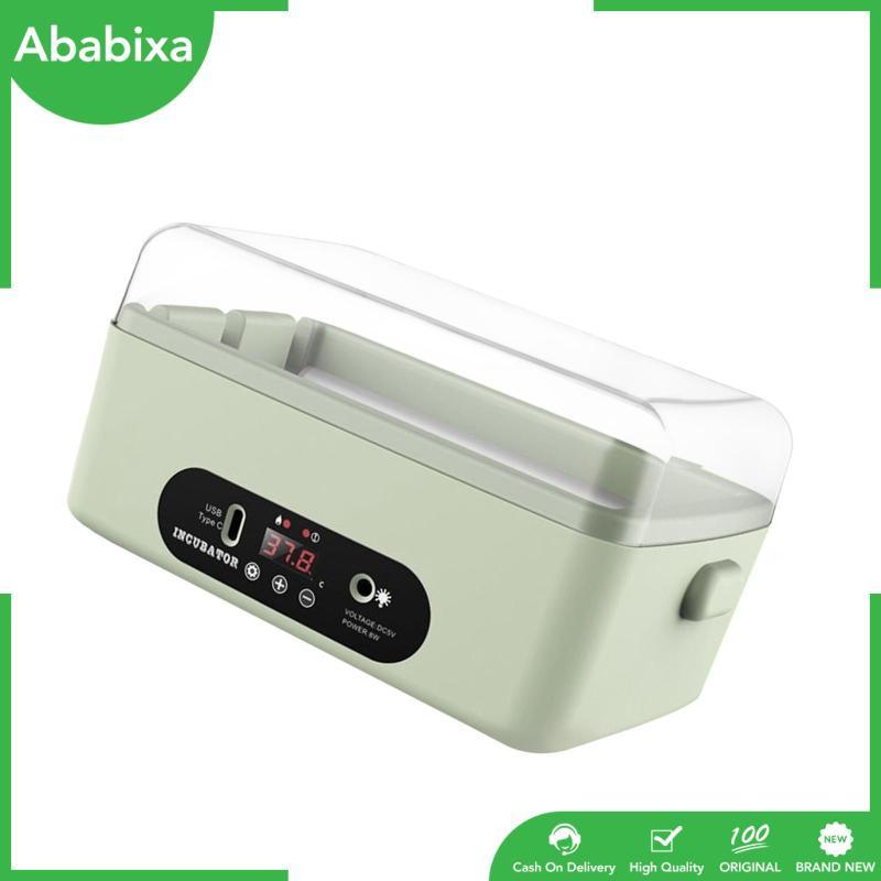 Máy Ấp Trứng Tự Động Kỹ Thuật Số Điều Khiển Nhiệt Độ Mini 6 Trứng Gà Vịt Vịt