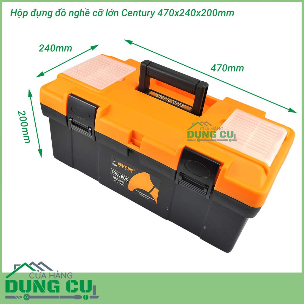 THÙNG ĐỰNG ĐỒ NGHỀ CENTURY GIHA-1019 LOẠI LỚN NHẤT