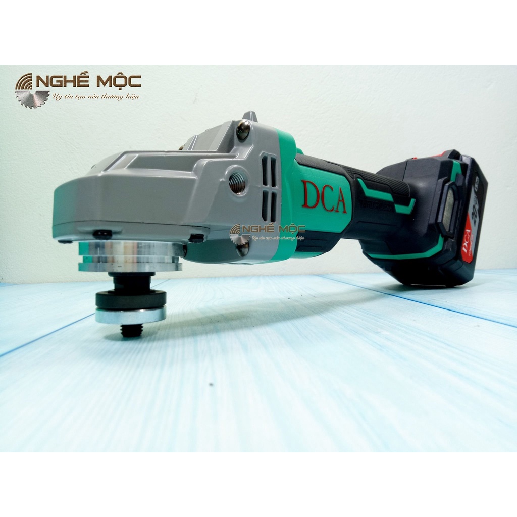 Máy mài pin DCA ADSM03-100 không chổi than chính hãng máy cắt dùng pin DCA ADSM03 Nghề Mộc