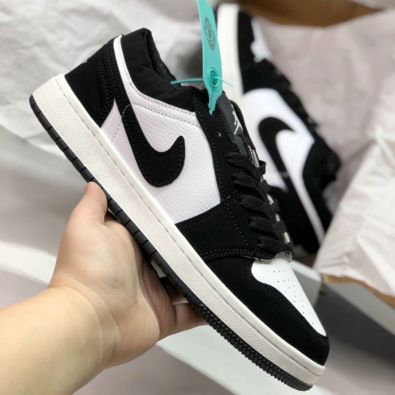 Giầy Thể Thao JorDan 1.Low.Panda [ Full Box ] Nam, Nữ - Sneaker JD Cao Cấp