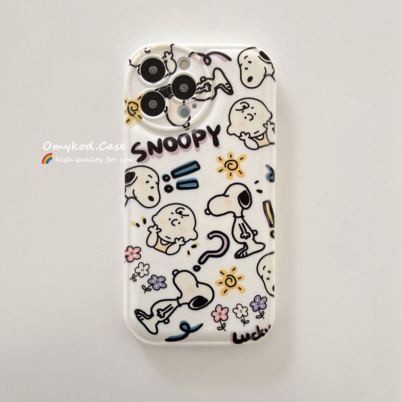 Ốp Điện Thoại Mềm In Hình Snoopy Cho Redmi 12C Note 12 11 Pro 8 9 9S Redmi 10C 9C 9A 11 Lite 12 Pro Poco X3 F3 10T Pro