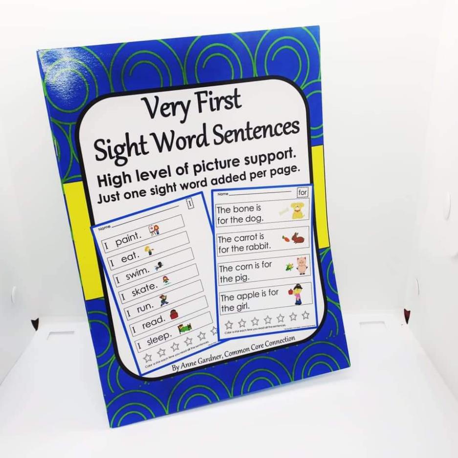 Sight word 4q - poetry pages ,100 super, sight word trees,very first khổ A4 kèm file nghe