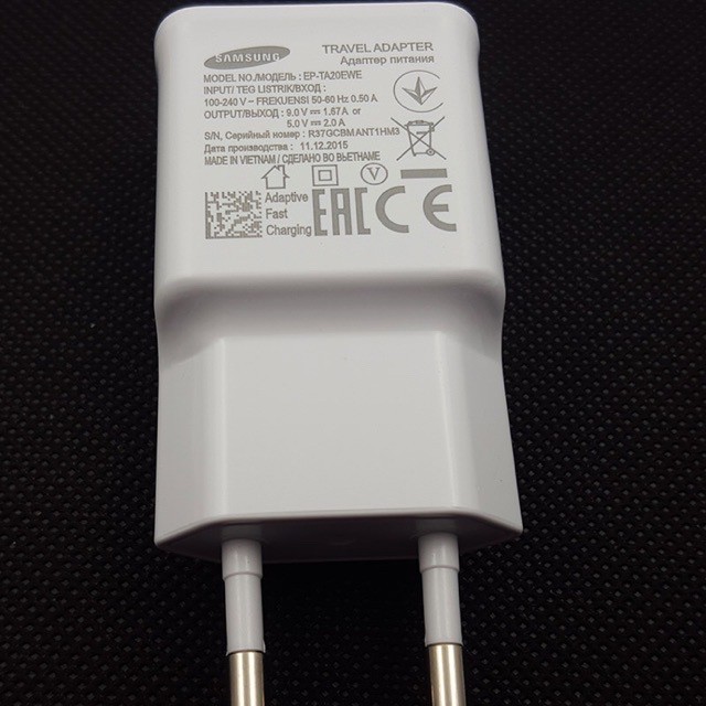 Củ sạc Samsung 2A loại xịn hàng VN có tích hợp sạc nhanh