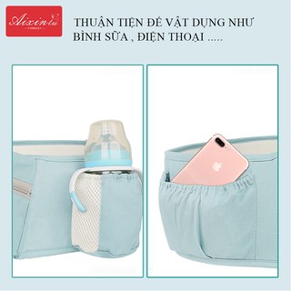 Địu em bé- địu ngồi đa năng chống gù Aixintu Forbaby cho bé 0-36 tháng, 9 tư thế an toàn tiện lợi cho mẹ và bé