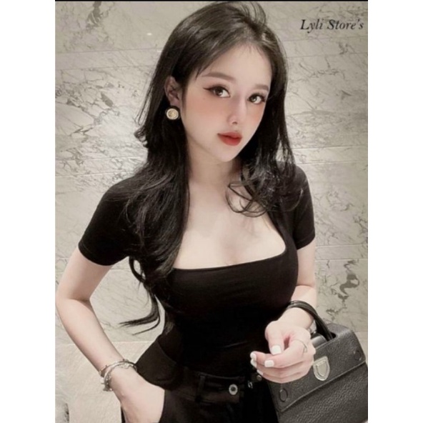 Áo cổ vuông cúp vòng ngực ôm cơ thể cực quyến rũ ,vải mềm mịn co giãn thỏa mái 💯💯💯♥️❤️♥️♥️♥️♥️🌲🌲🔥