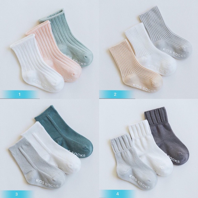 Tất cao cổ chống trượt Kid Socks TAT 02