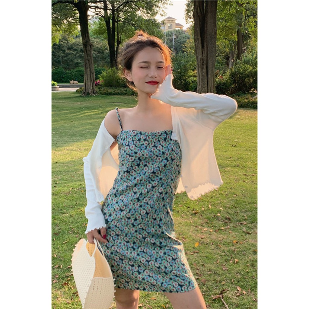 Áo cardigan len dệt kim mỏng nhẹ màu trắng mùa hè thu style Hàn Quốc điệu đà nhẹ nhàng - Kèm ảnh thật