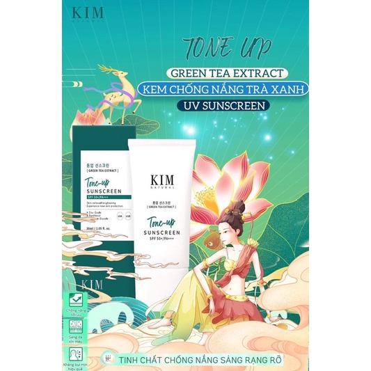 KEM CHỐNG NẮNG TONE-UP KIMNATURAL