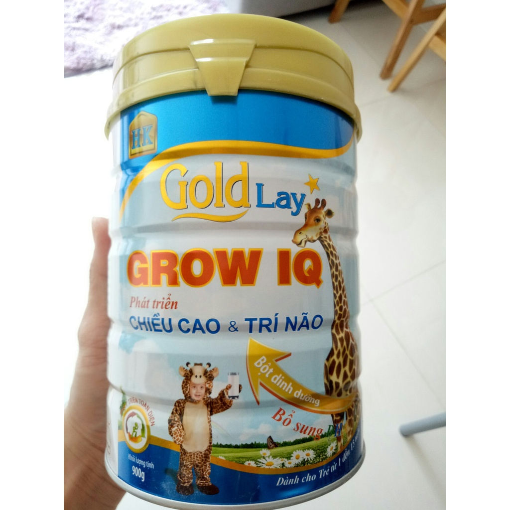 Sữa Goldlay phát triển chiều cao, trí não cho trẻ 1-15 tuổi 900g