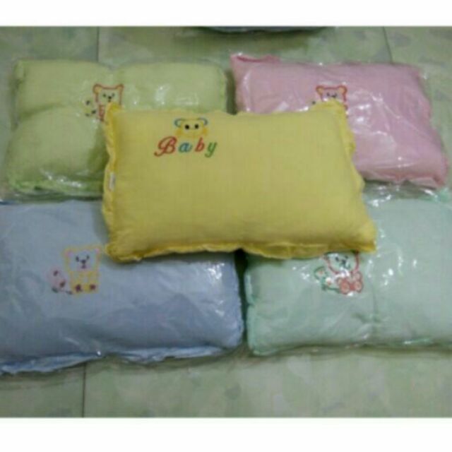 Gối bông chữ nhật, mềm mịn cho bé, gối cotton Hằng Trang