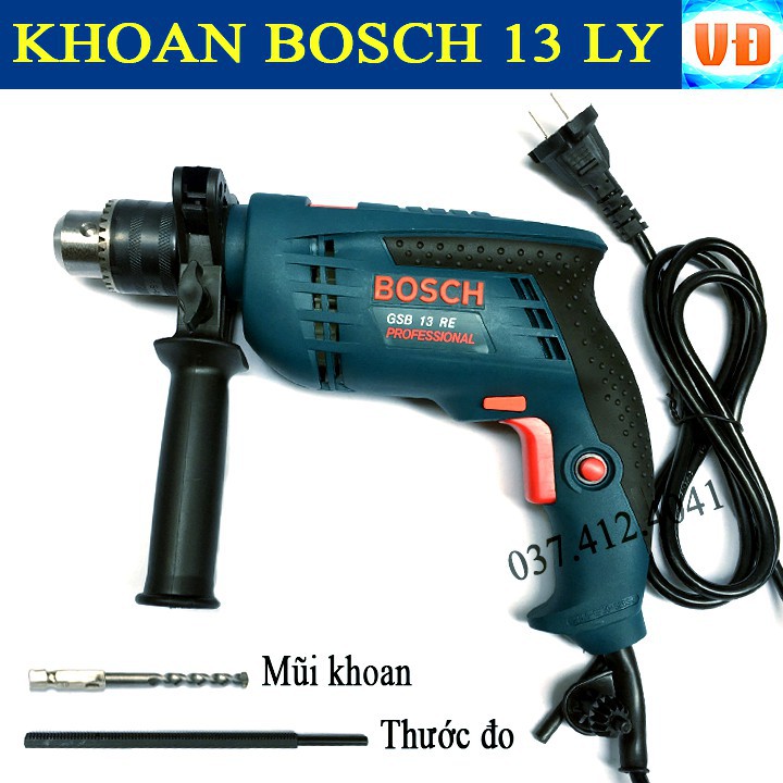 MÁY KHOAN BÊ TÔNG BOSCH GSB 13 LY CÔNG SUẤT 680W