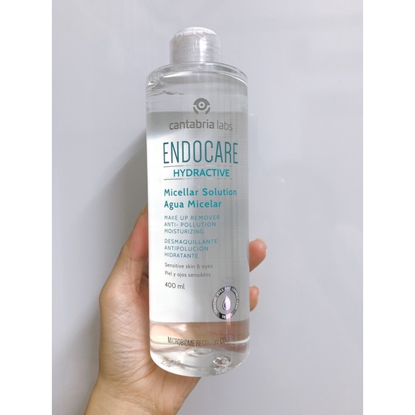 [Cóbill]Nước tẩy trang Endocare Hydractive Micellar Solution Aqua Micelar 400ml