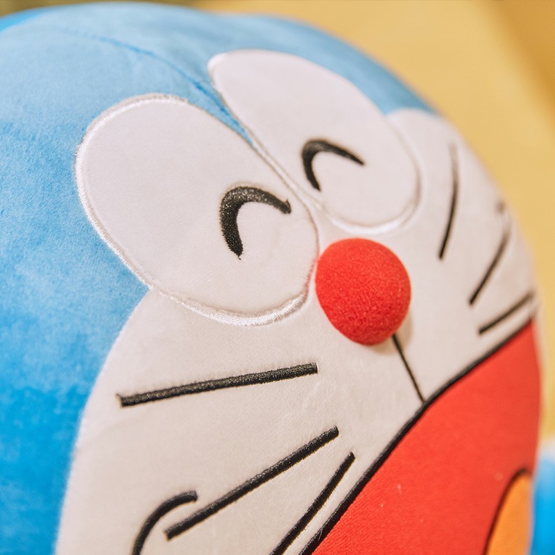 Gấu Bông Mèo Doraemon Đô Rê Mon Vải Co Dãn 4 Chiều Mềm Mịn Quà Tặng Ý Nghĩa