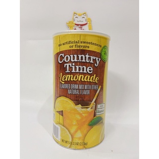 (date 2025) Bột chanh country Time Lemonade mỹ 2.33kg