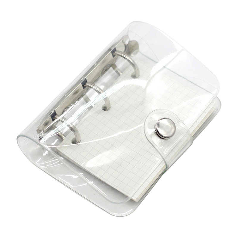Sổ Tay 3 Lỗ Mini Bằng PVC Trong Suốt Tiện Dụng