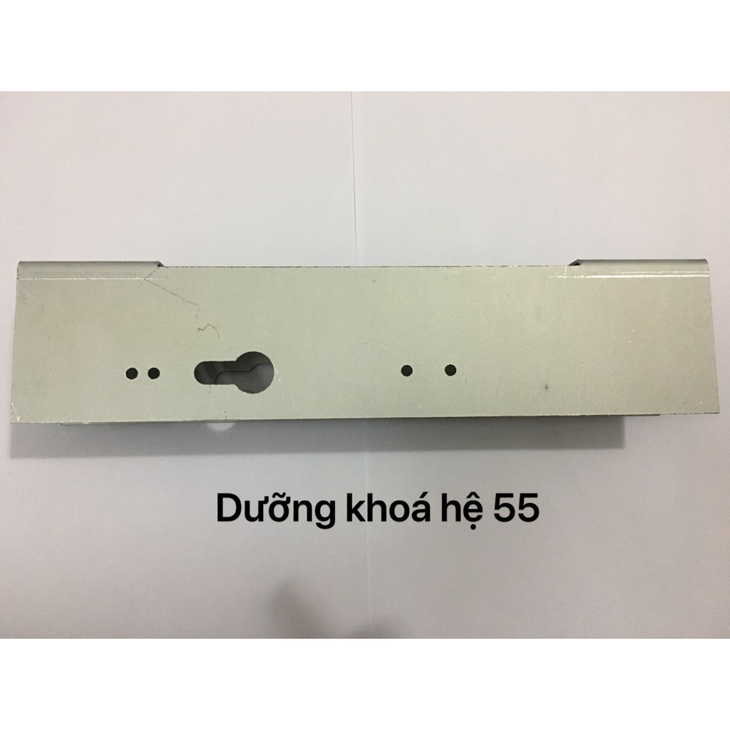 Dưỡng Khóa Nhôm PMA, Hệ 55 Vát Cạnh