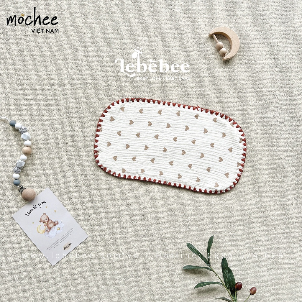 Gối lót xô Mochee thấm mồ hôi cho bé sơ sinh – Lebebee