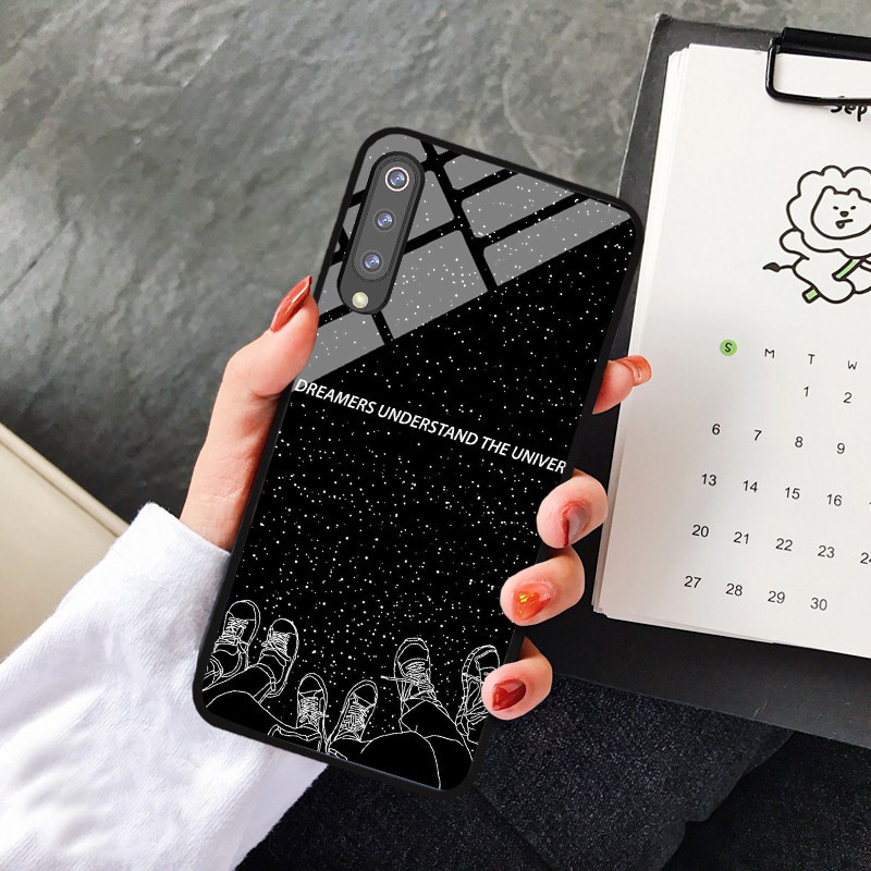 Ốp lưng Xiaomi Mi 9 / Mi 9 SE / Mi 9 Pro / Mi 9 Lite ép kính chống bể hình phong cảnh