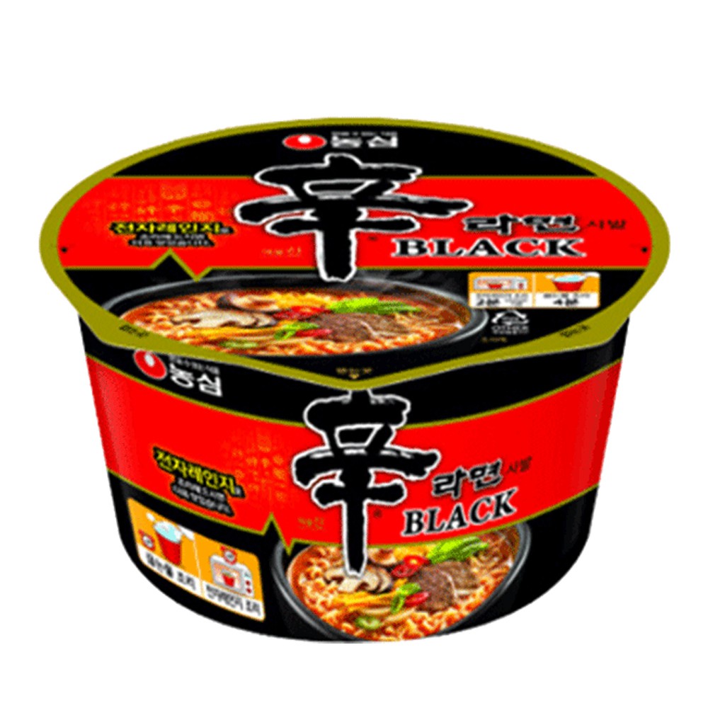 Mì tô Shin Ramyun Black Nongshim Hàn Quốc 101g