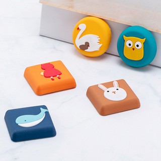Miếng Dán Chặn Cửa, Chống Va Đập Bằng Silicon Họa Tiết Hoạt Hình Đáng Yêu