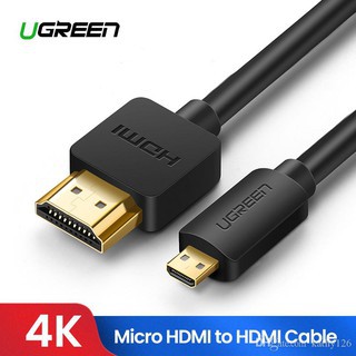 [Mã ELHACE giảm 4% đơn 300K] Cáp Micro HDMI sang HDMI 2k x 4k,3D Chính Hãng Ugreen 30102 30103 30104 HD127