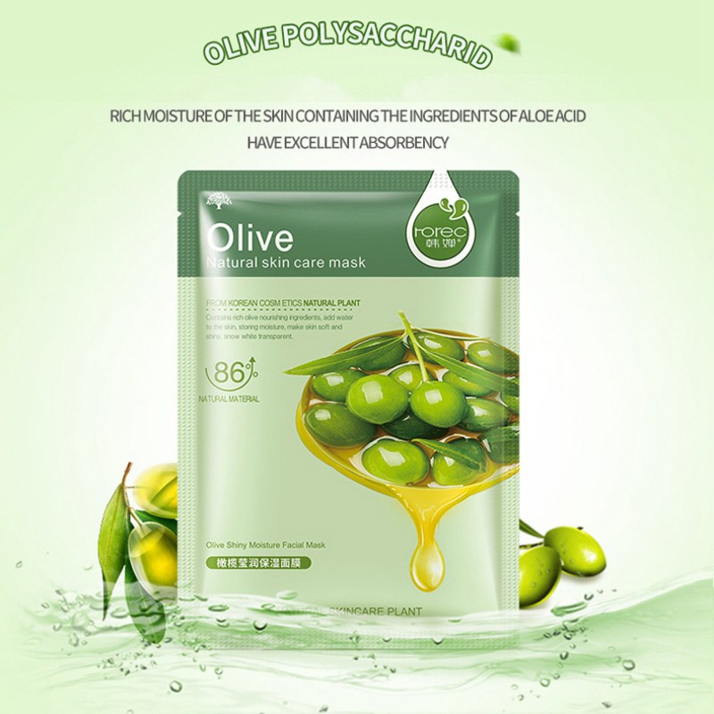 [Hàng mới về] Mặt nạ dưỡng da tinh chất trái cây tự nhiên chất lượng cao cho làn da trắng đẹp tự nhiên